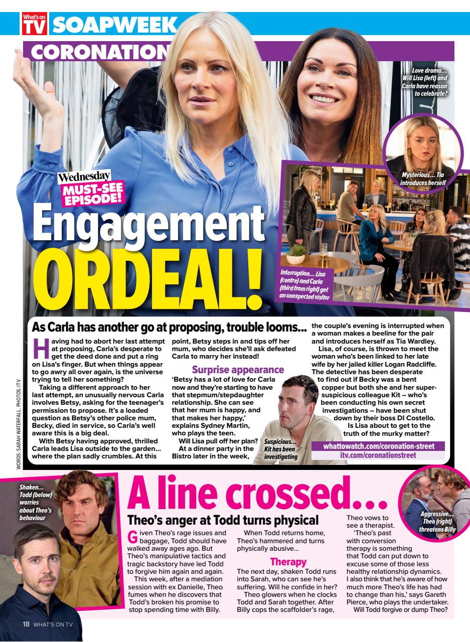 What's on TV Preview Pages