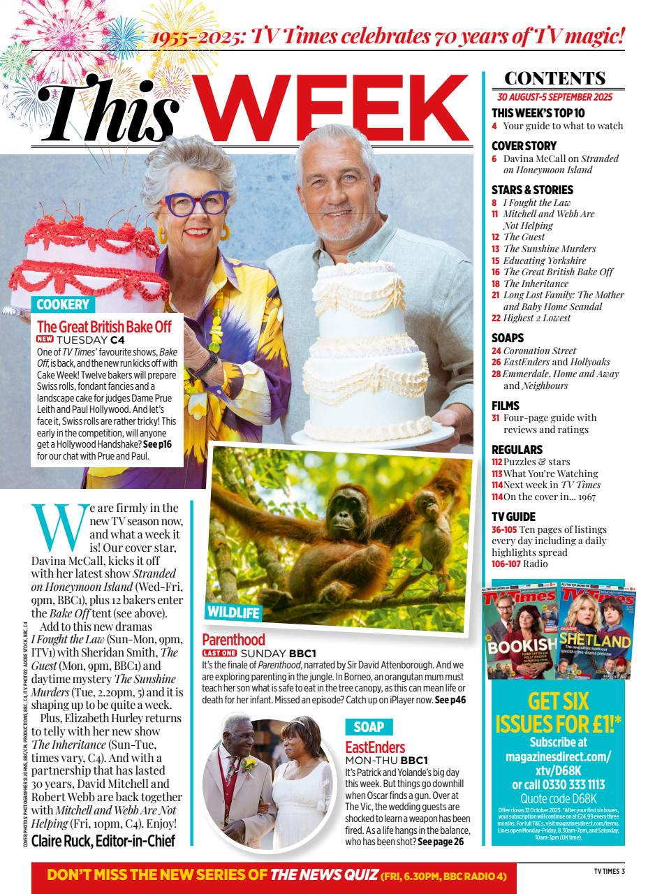 TV Times Preview Pages