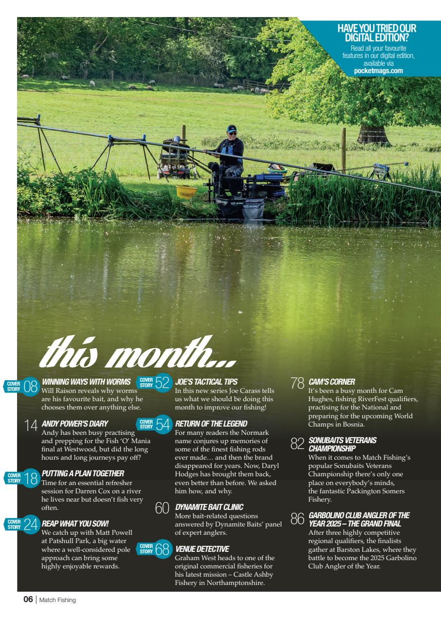 Match Fishing Preview Pages