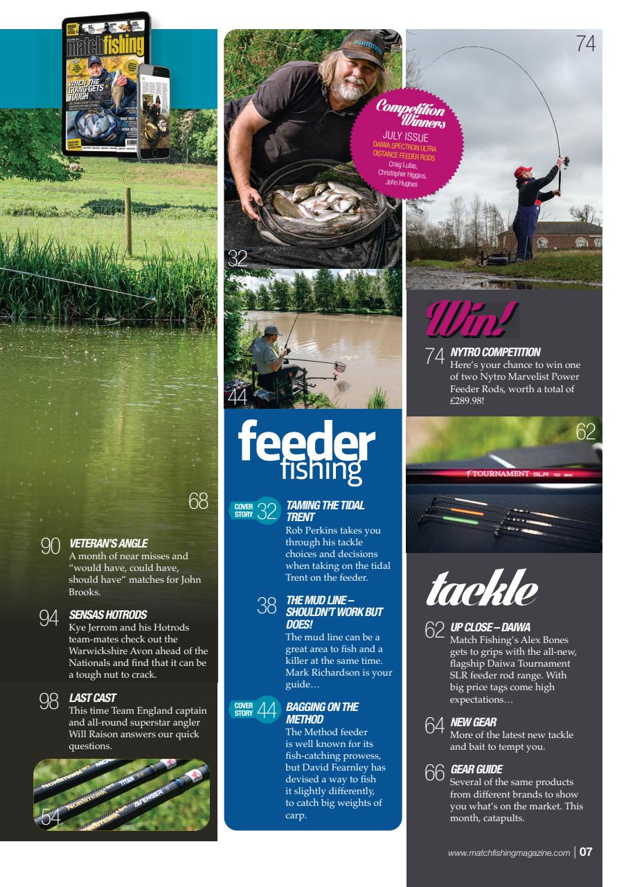 Match Fishing Preview Pages