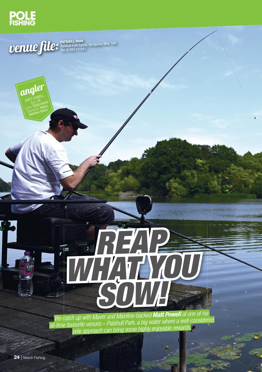 Match Fishing Preview Pages