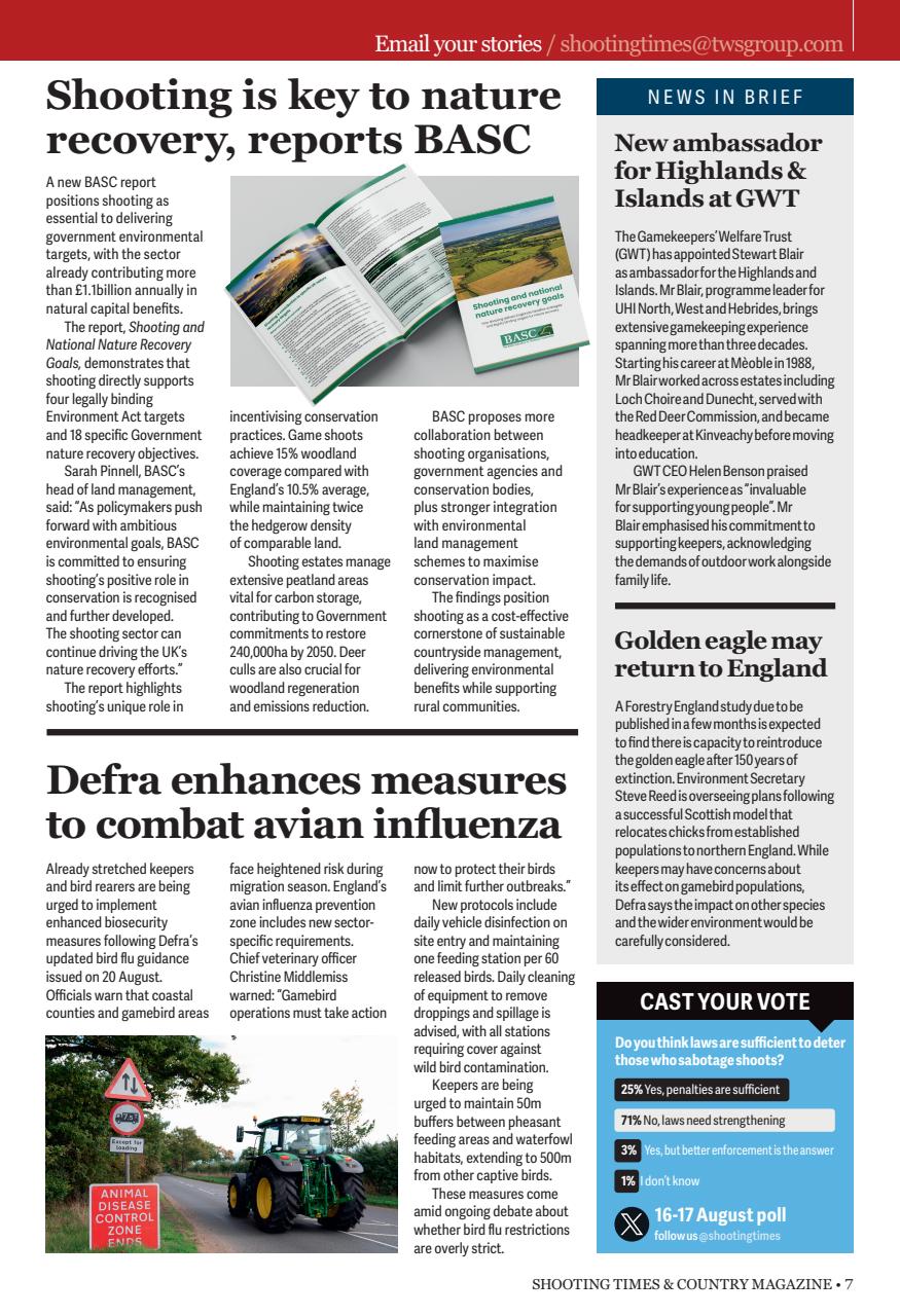 Shooting Times & Country Preview Pages