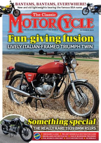 The Classic MotorCycle issue October 2025