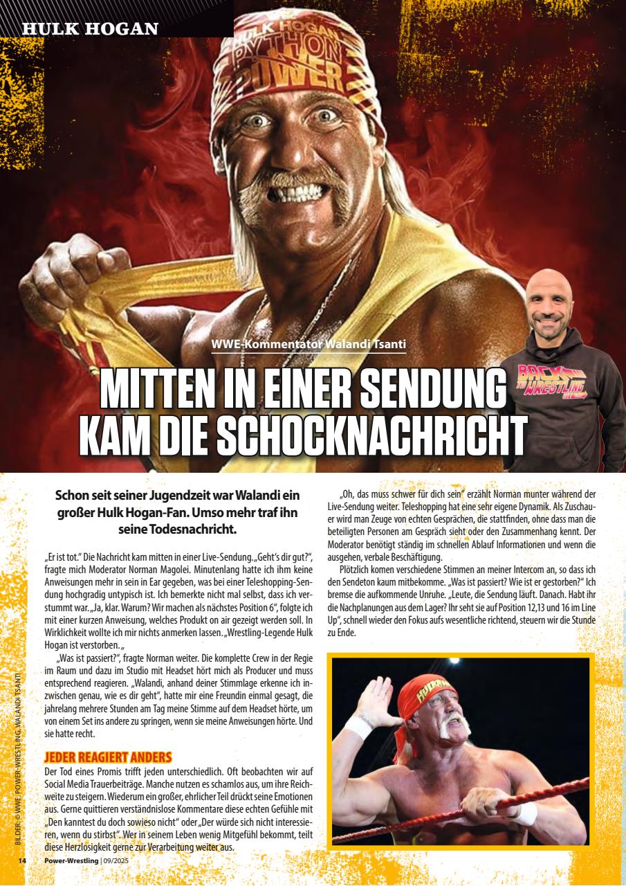 Power-Wrestling Preview Pages