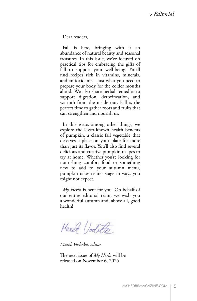 My Herbs Magazine Preview Pages