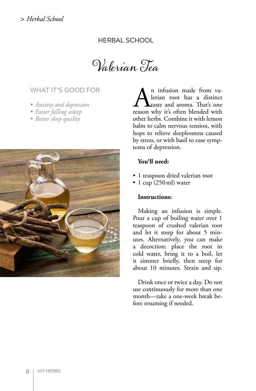 My Herbs Magazine Preview Pages