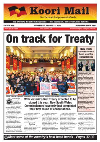 Koori Mail issue August 27 2025