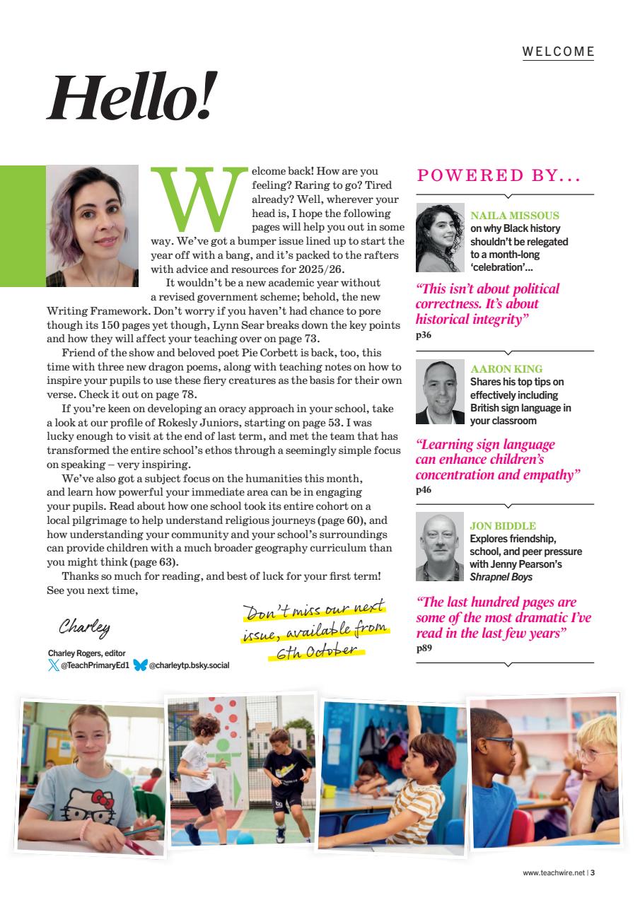 Teach Primary Preview Pages