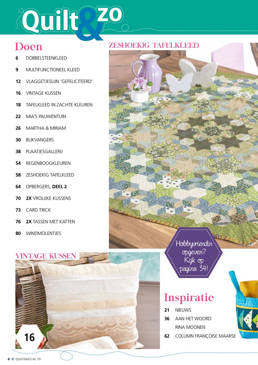 Stitch & Quilt (Quilt & Zo) Preview Pages