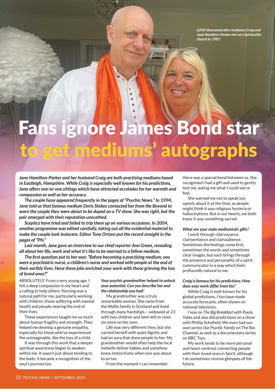 Psychic News Preview Pages