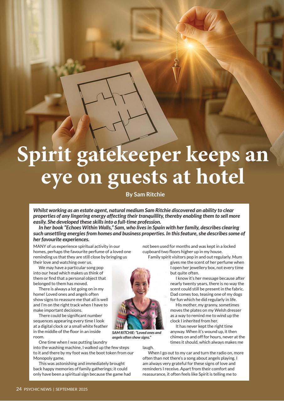 Psychic News Preview Pages