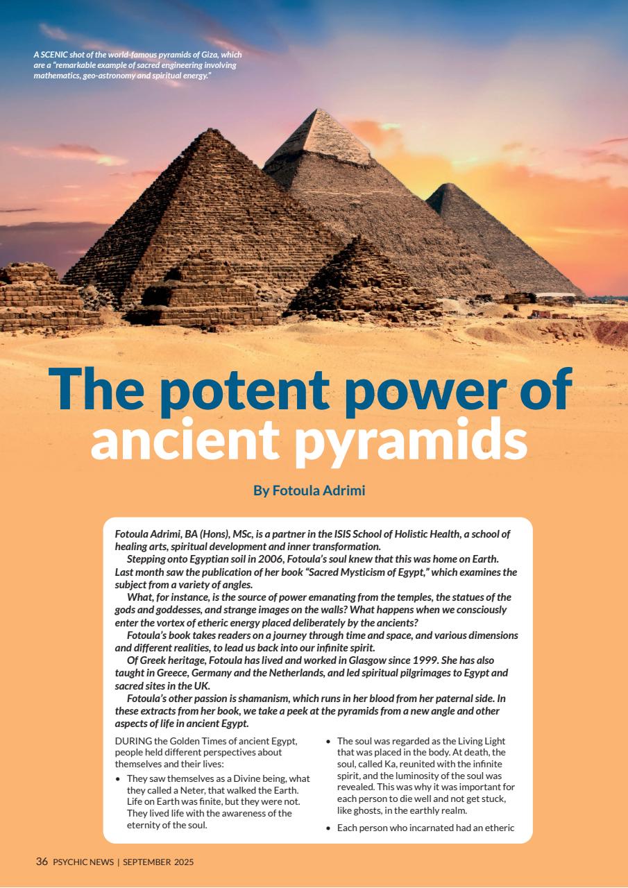 Psychic News Preview Pages