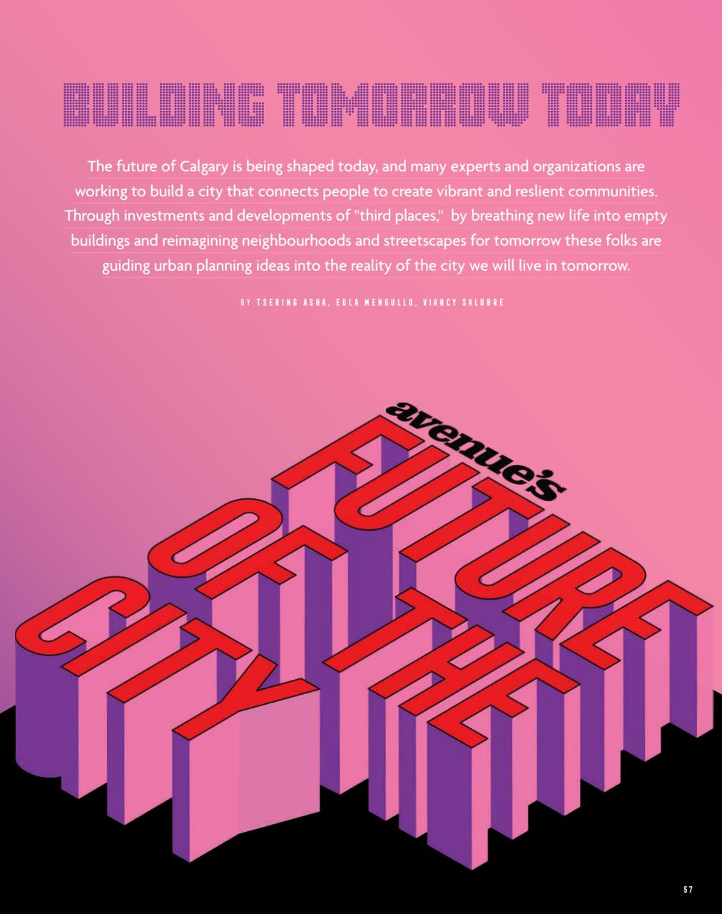 Avenue Calgary Preview Pages