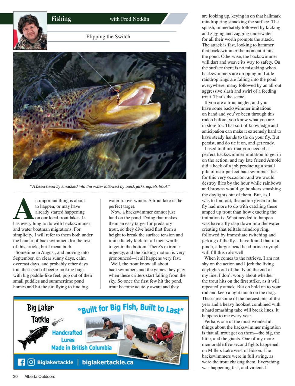 Alberta Outdoors Preview Pages