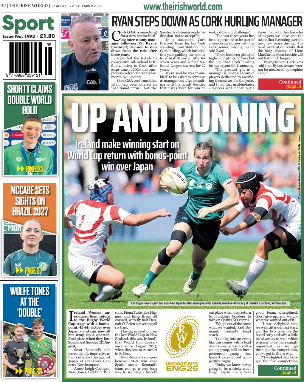 Irish World Preview Pages