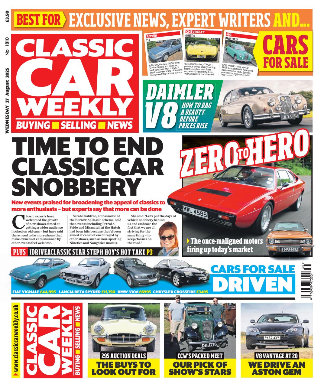 Classic Car Weekly Preview Pages
