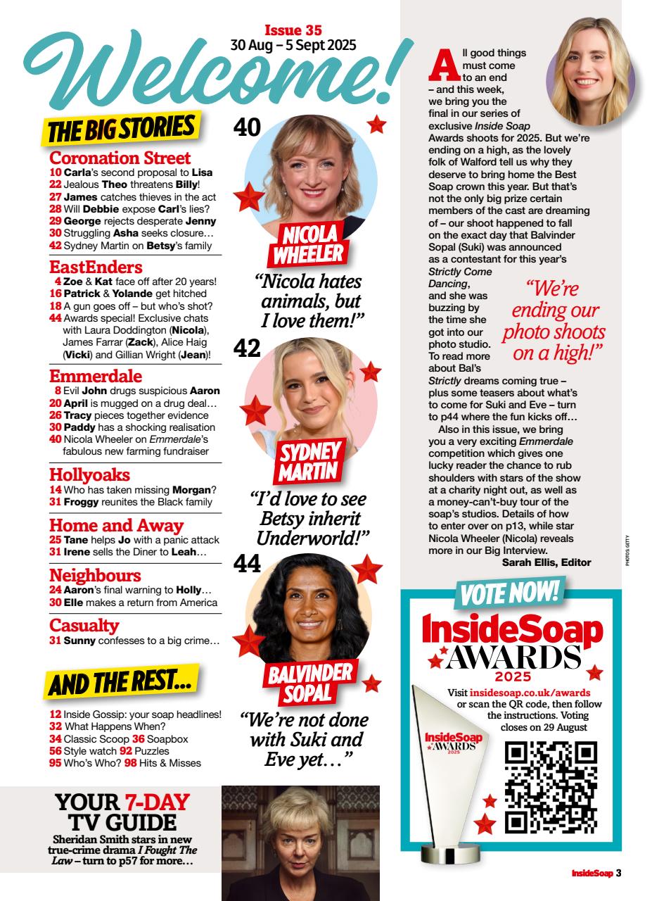 Inside Soap Preview Pages