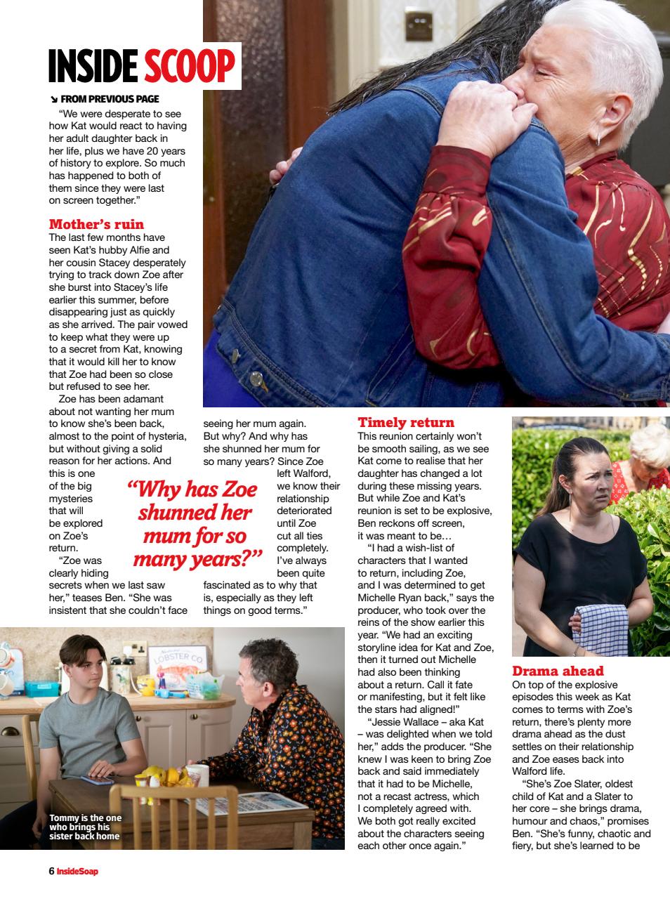 Inside Soap Preview Pages