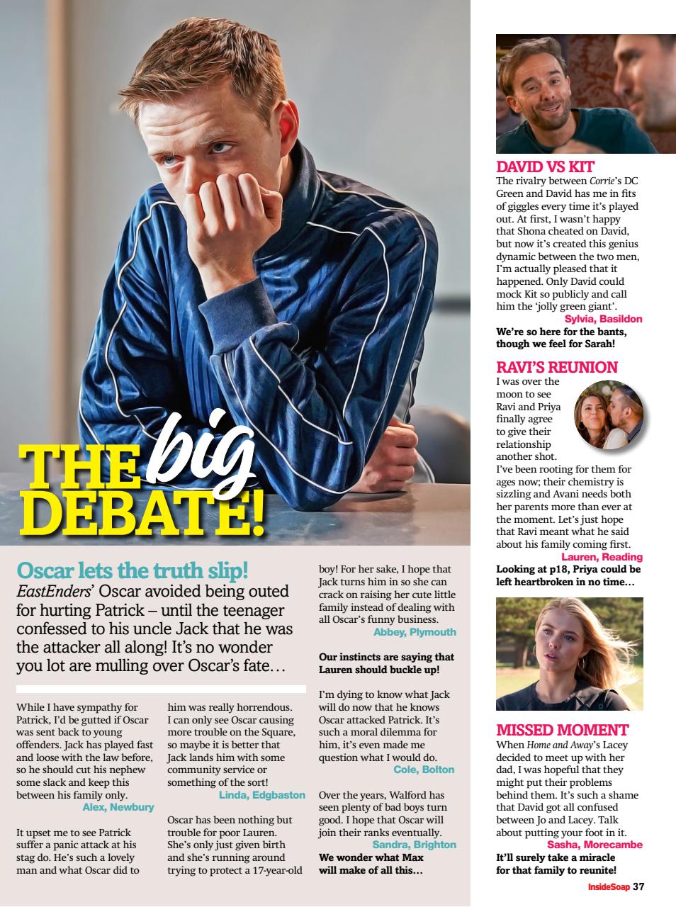 Inside Soap Preview Pages