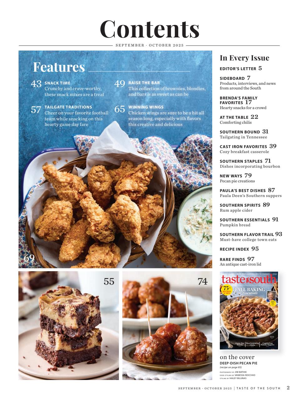 Taste of the South Preview Pages