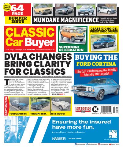 Classic Car Buyer issue 27-Aug-25
