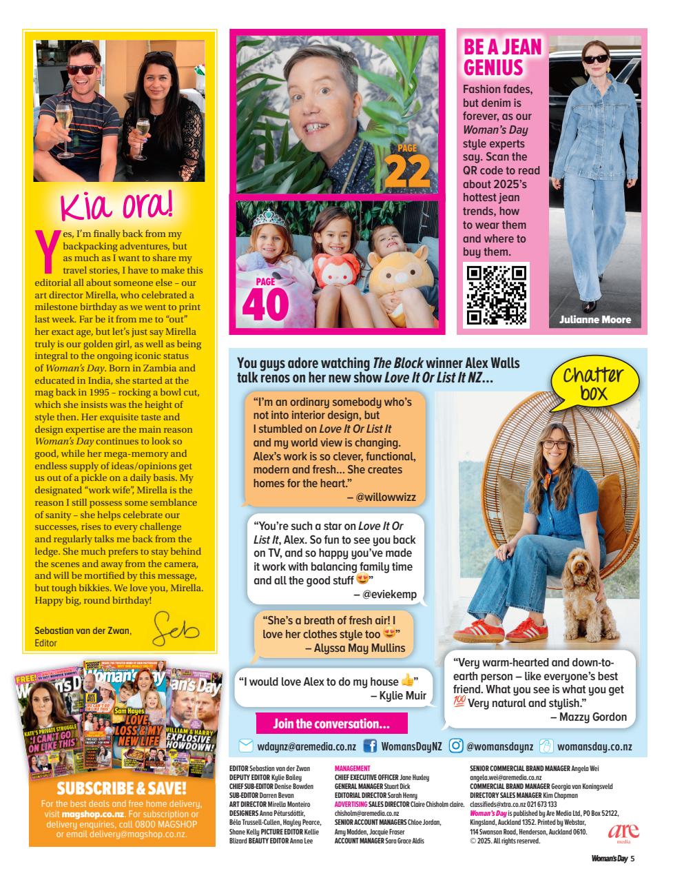 Woman's Day NZ Preview Pages