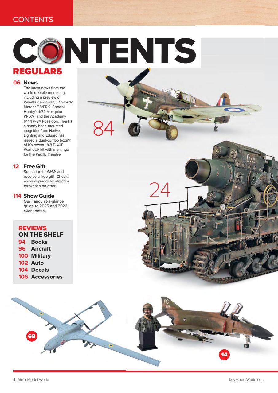Airfix Model World Preview Pages