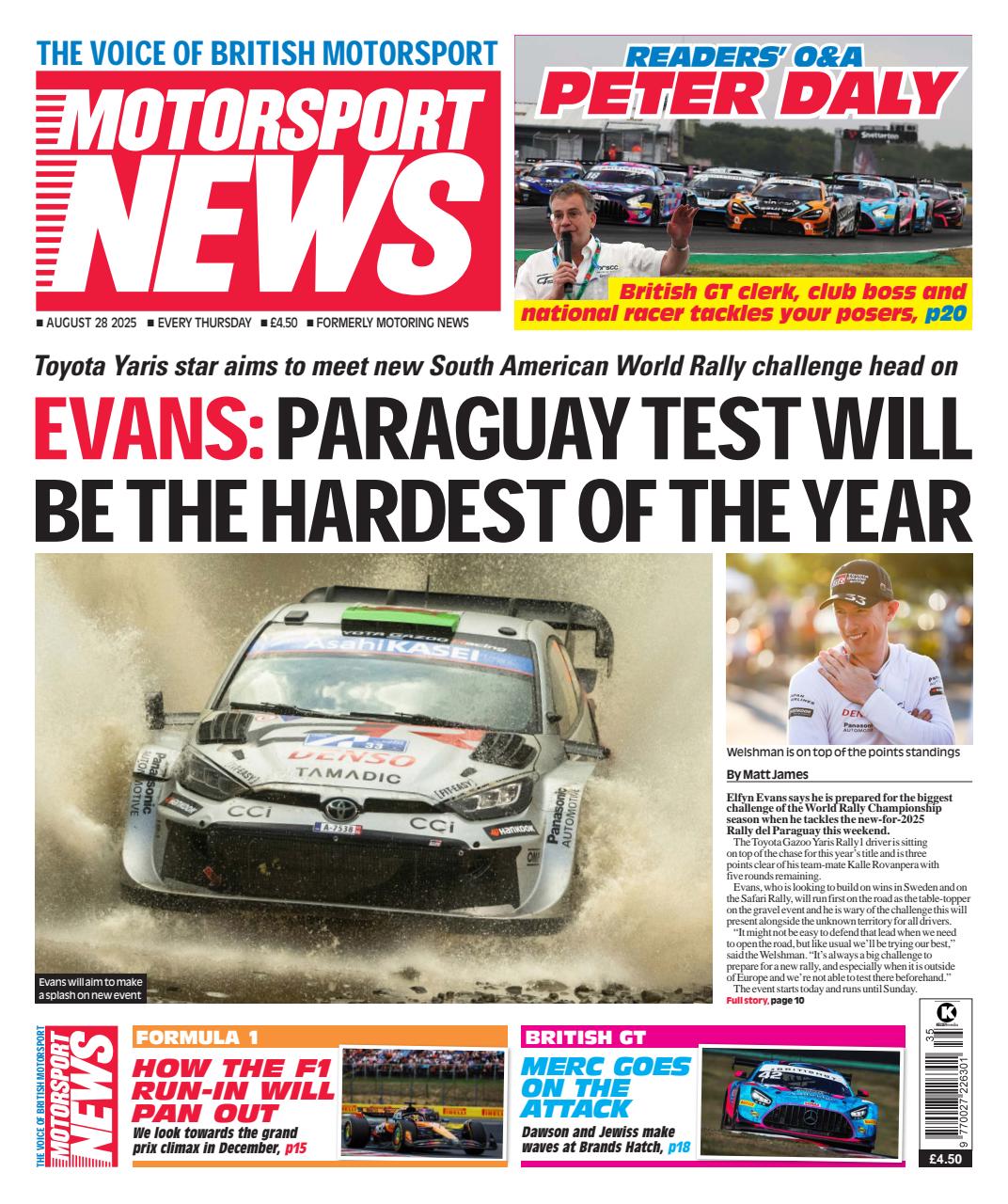 Motorsport News Preview Pages