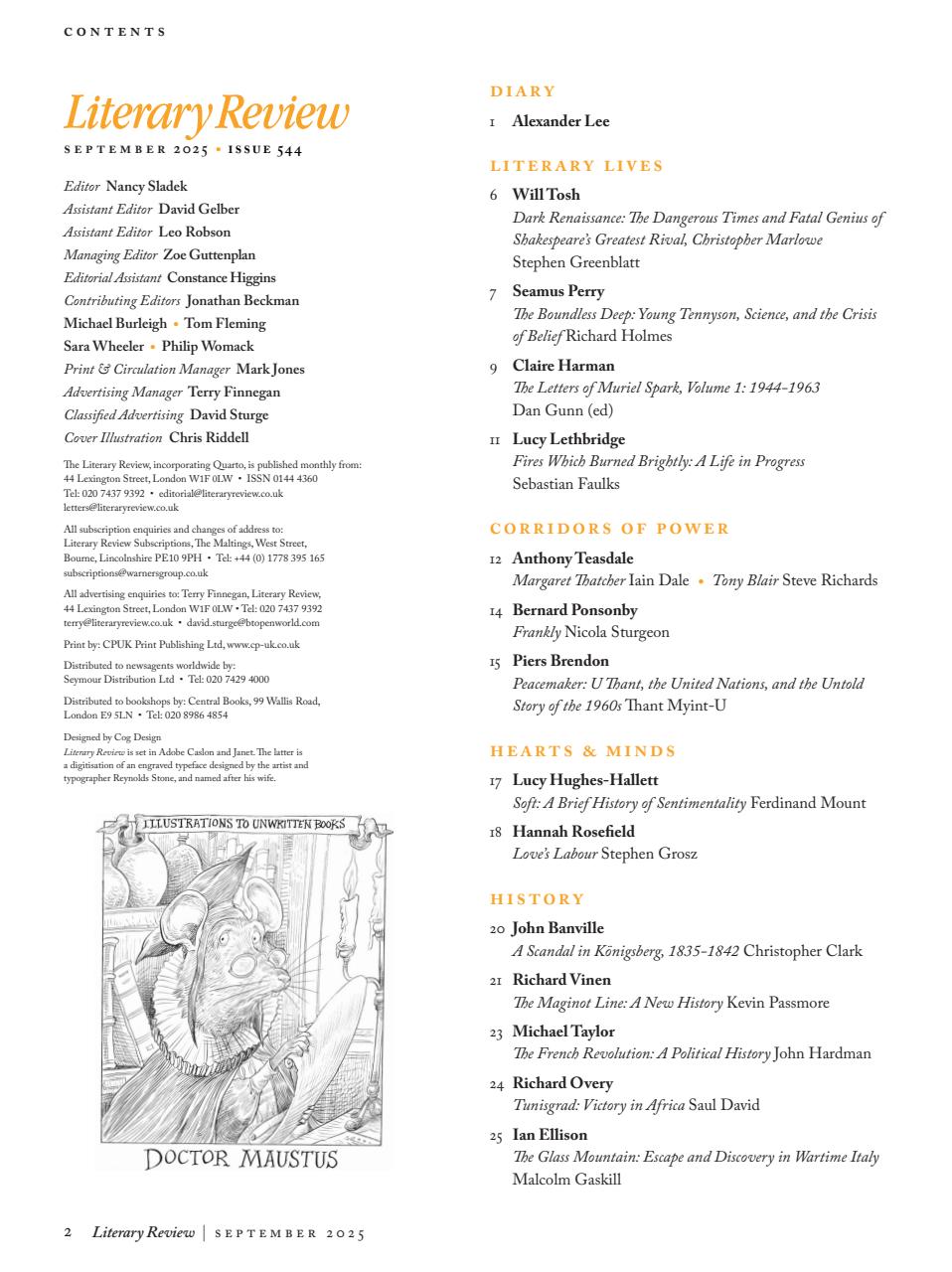 Literary Review Preview Pages