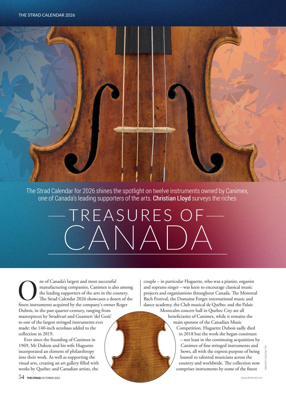 The Strad Preview Pages
