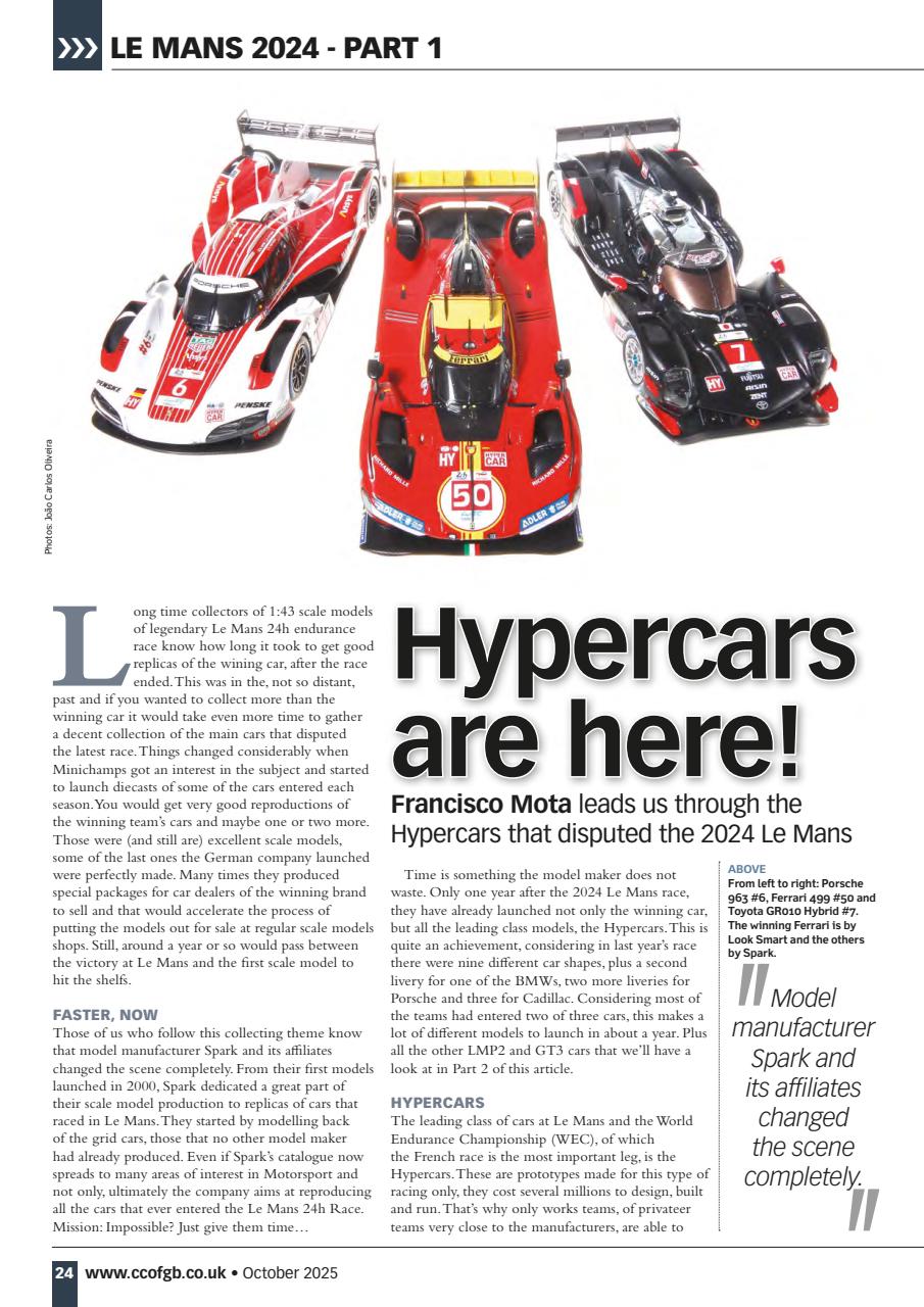 Diecast Collector Preview Pages