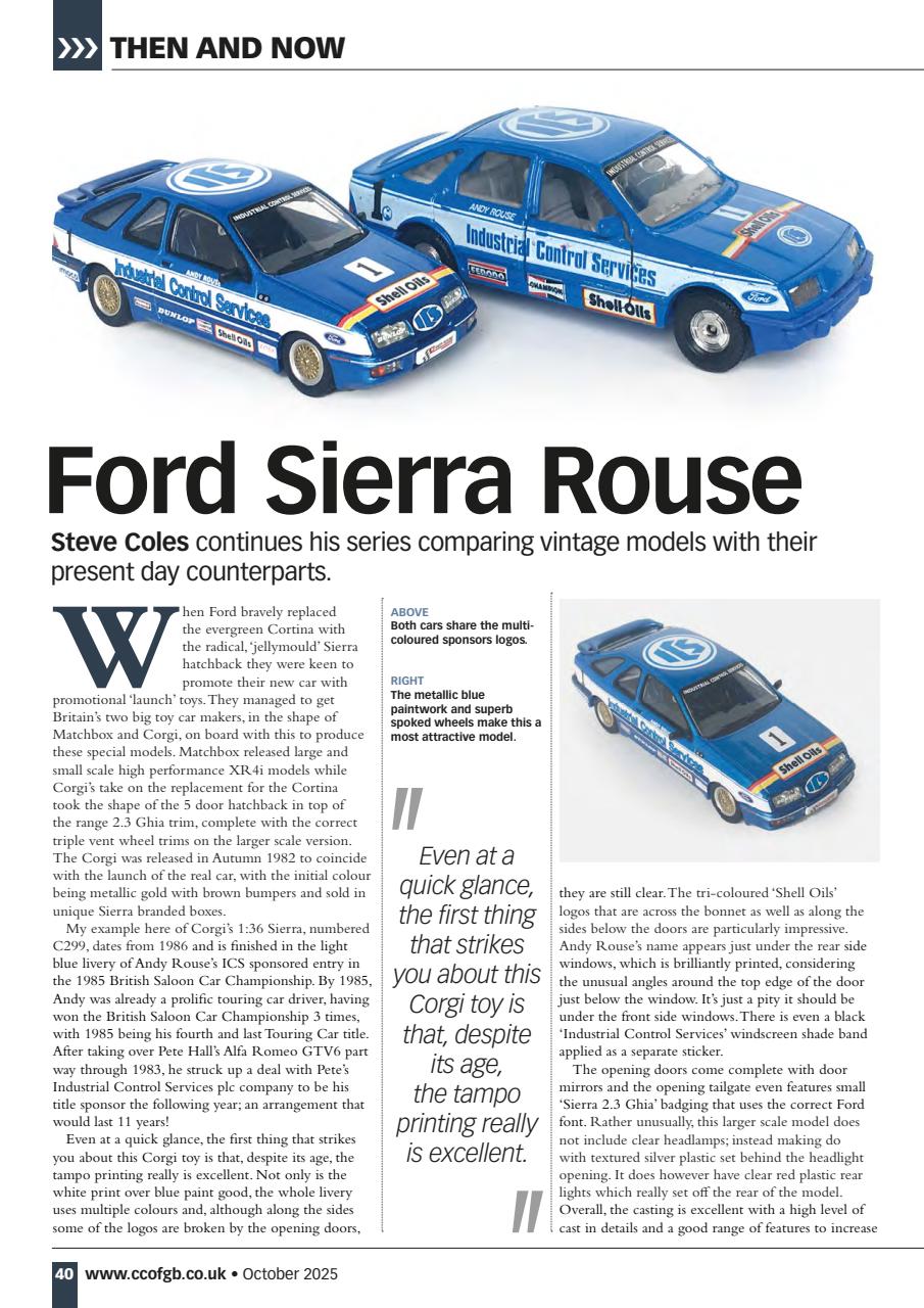 Diecast Collector Preview Pages