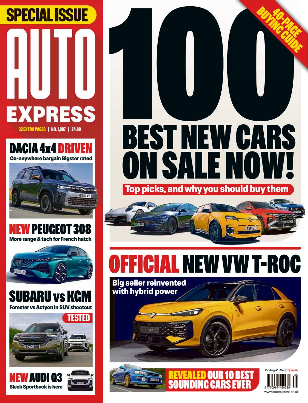 Auto Express Preview Pages