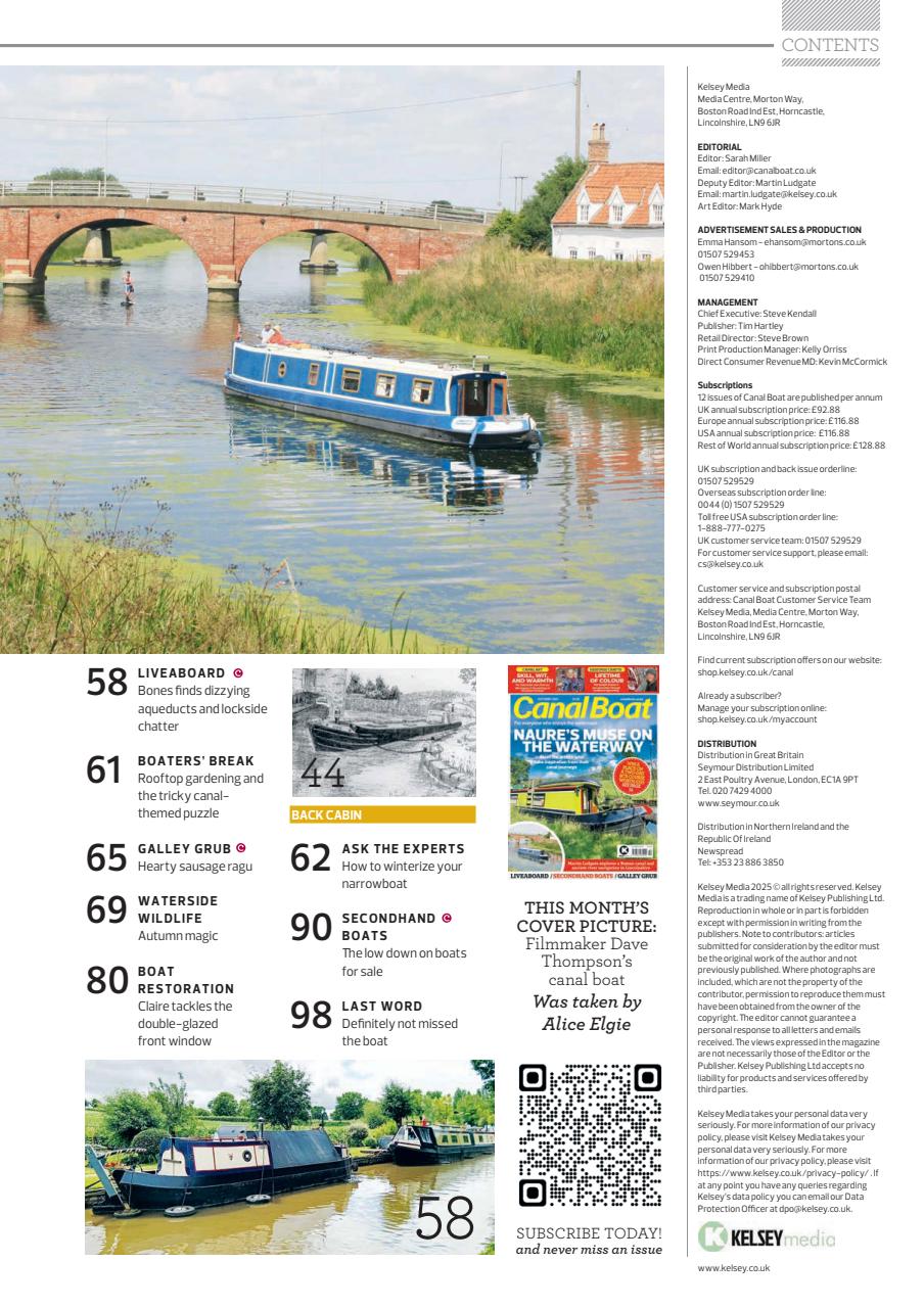 Canal Boat Preview Pages