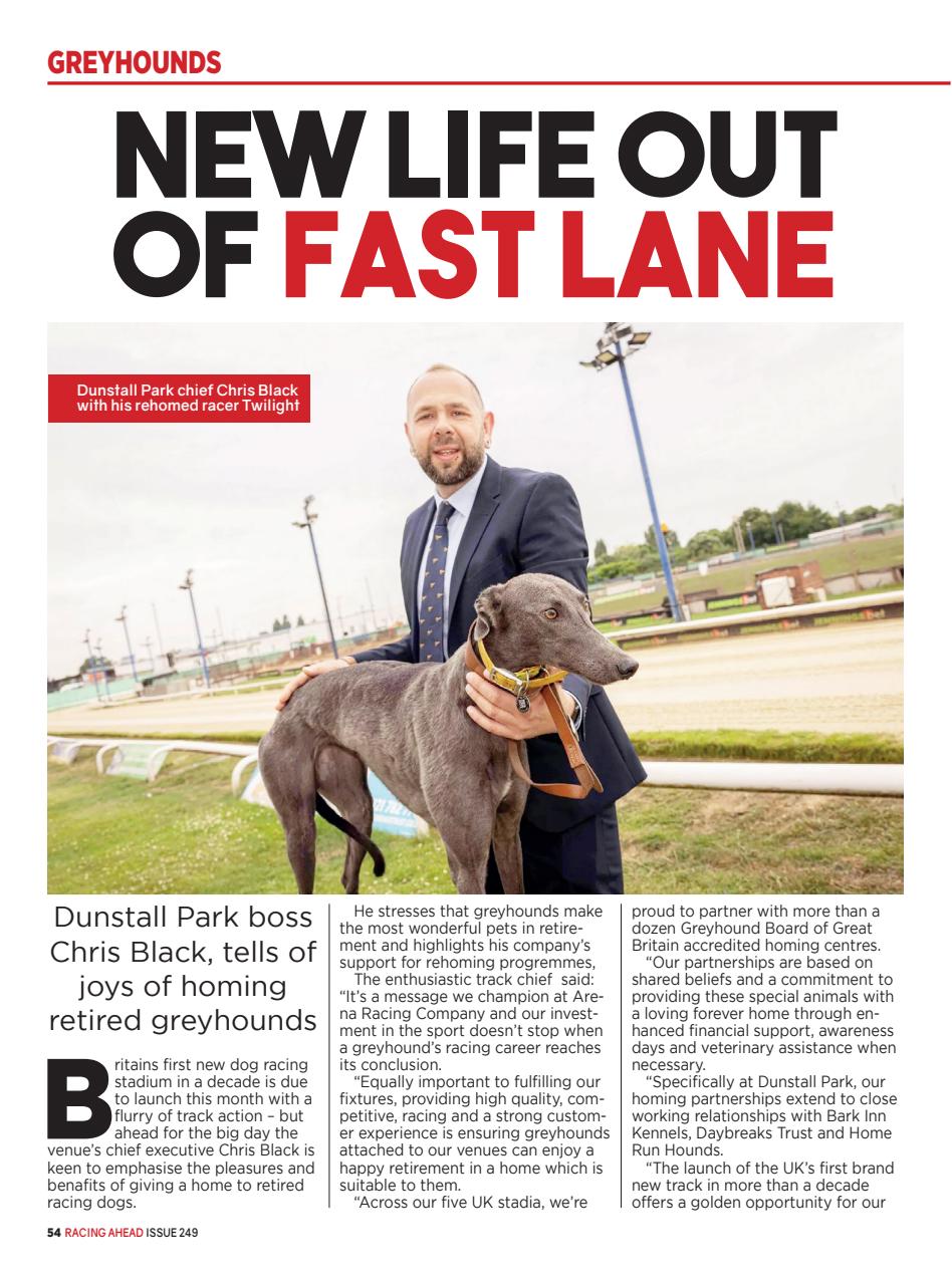 Racing Ahead Preview Pages