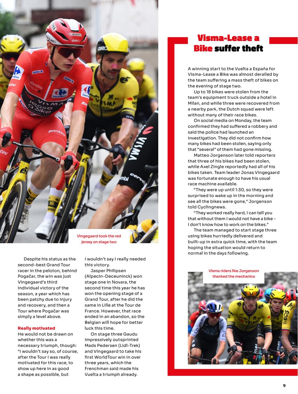 Cycling Weekly Preview Pages