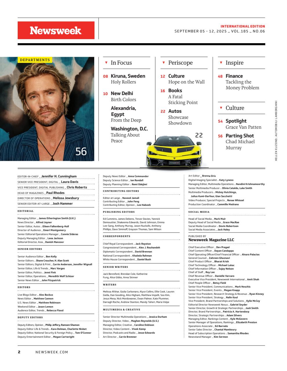 Newsweek International Preview Pages