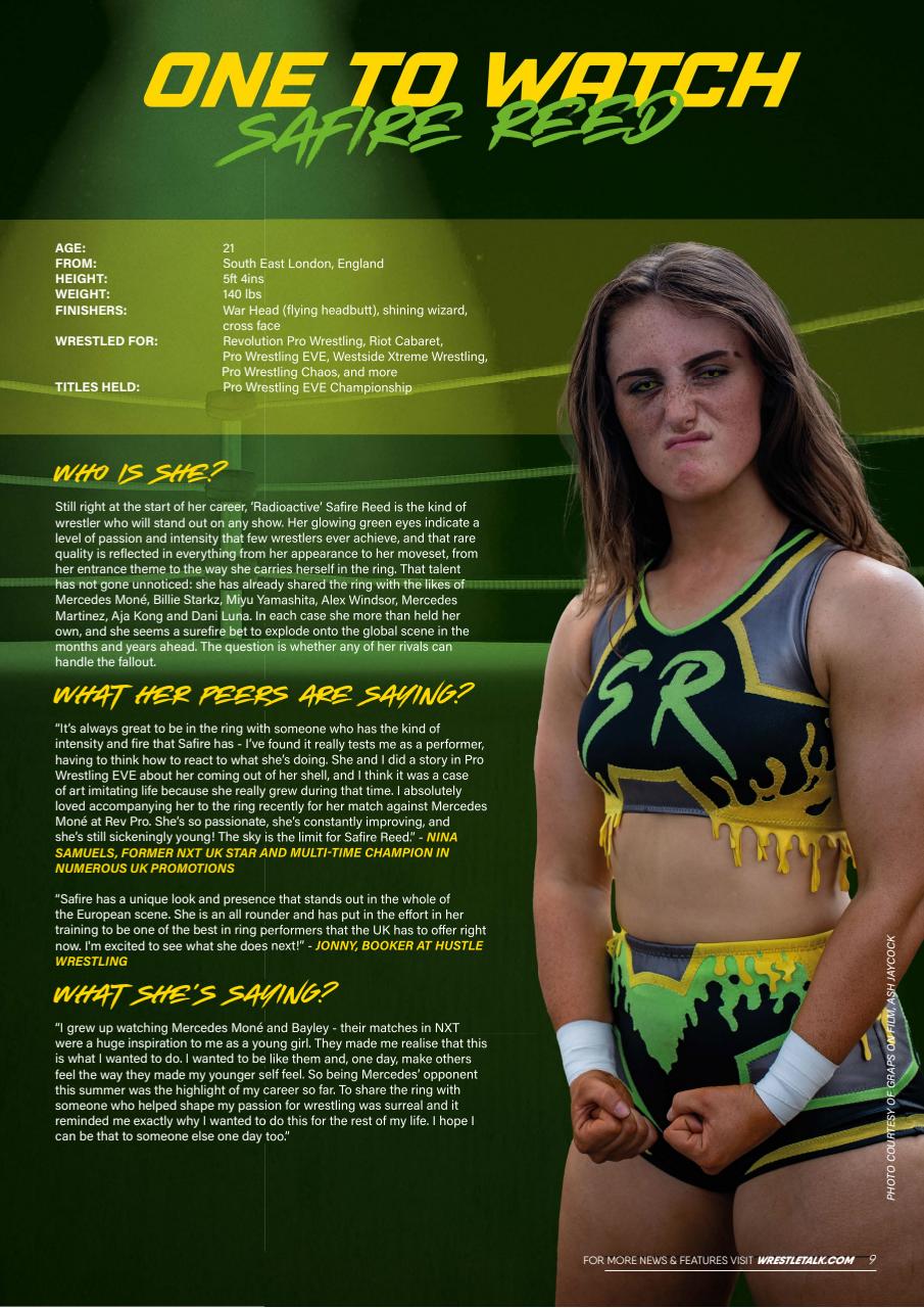 Wrestletalk Magazine Preview Pages