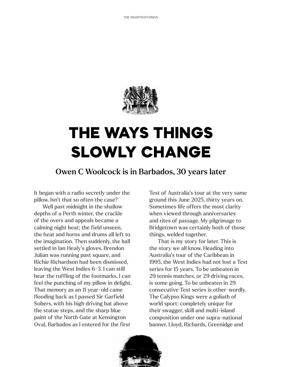 The Nightwatchman Preview Pages