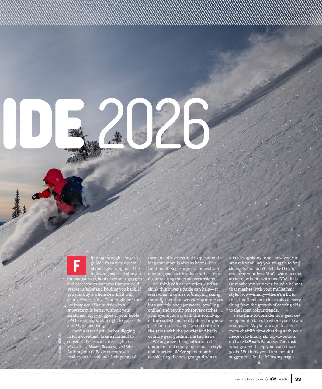 Ski Canada Preview Pages