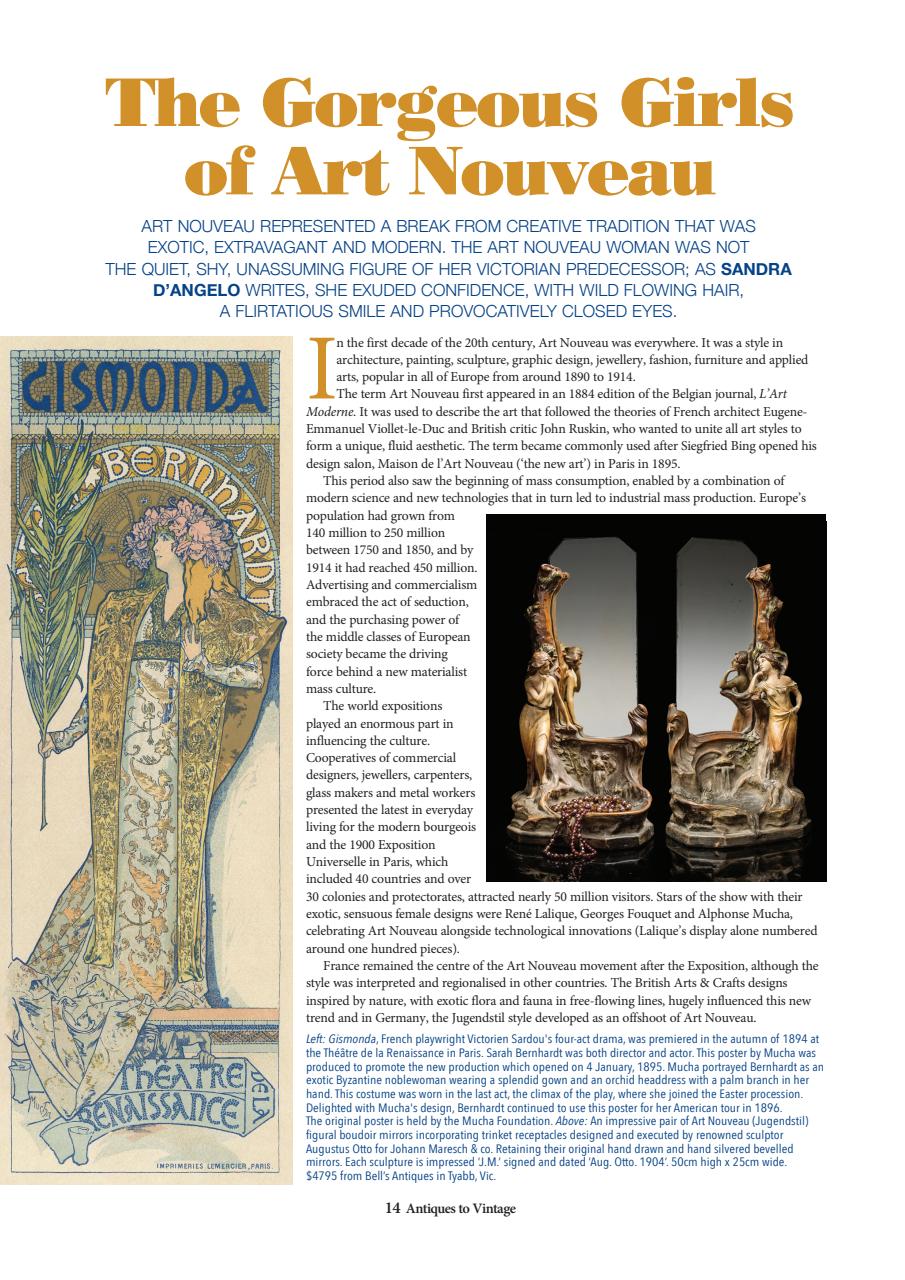 Antiques to Vintage Preview Pages