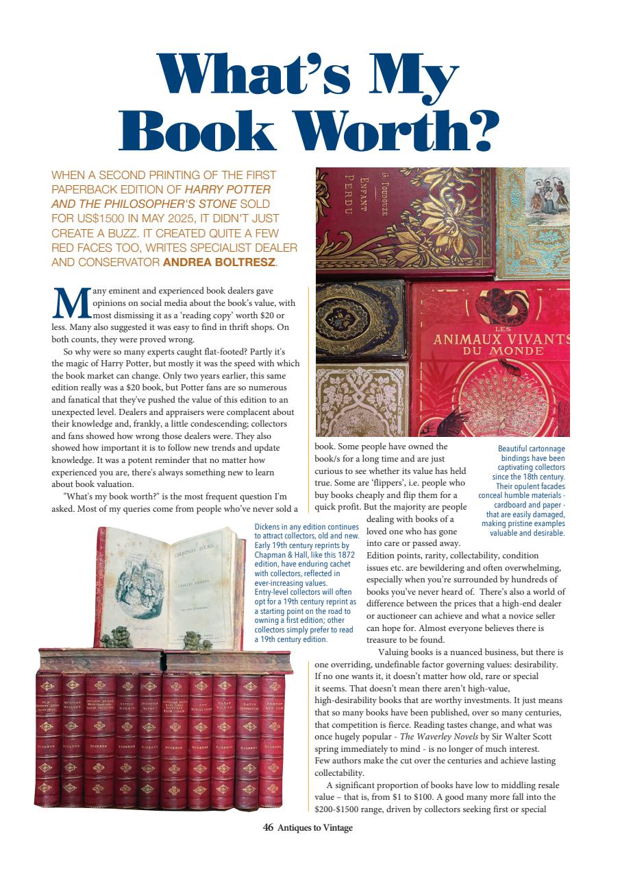 Antiques to Vintage Preview Pages