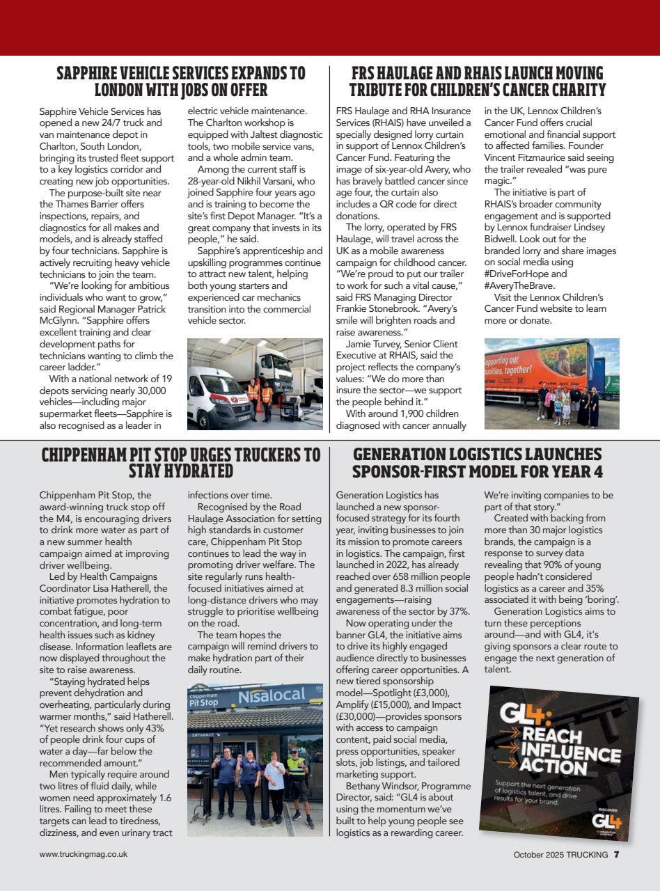Trucking Magazine Preview Pages