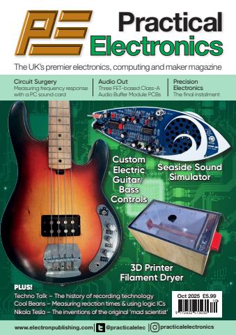 Practical Electronics issue October 2025