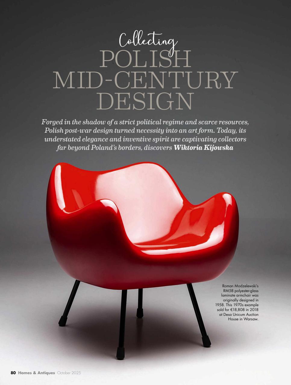 Homes & Antiques Magazine Preview Pages