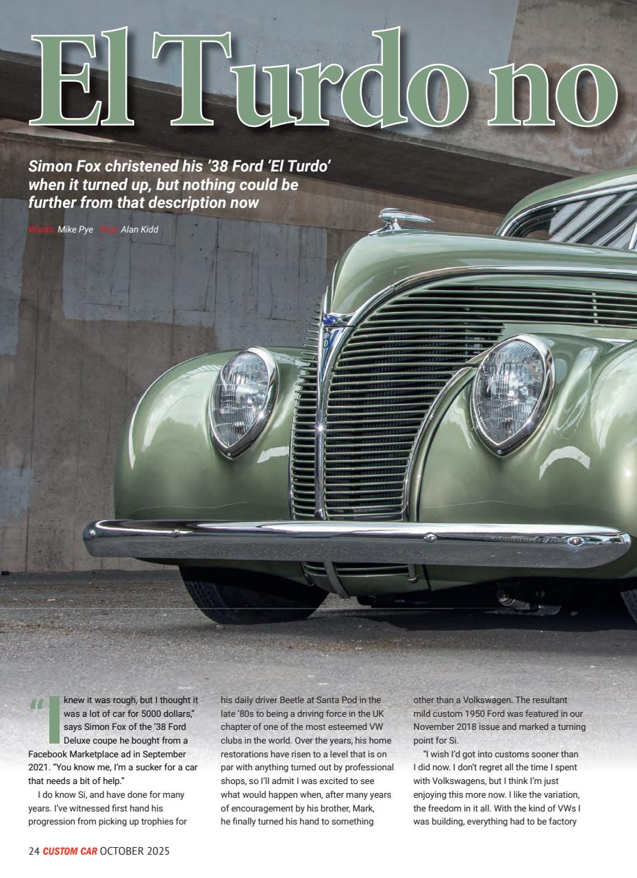 Custom Car Preview Pages