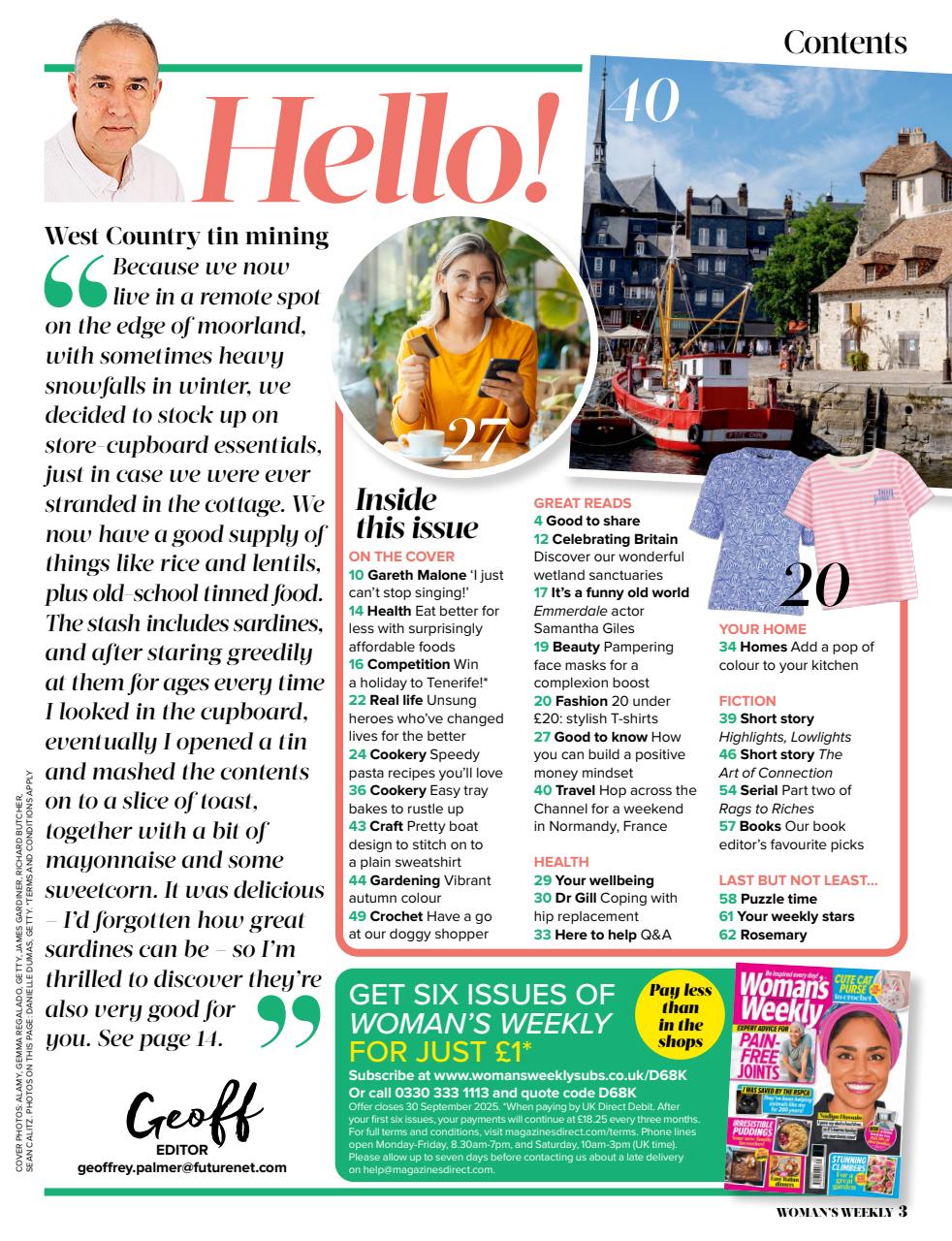 Woman's Weekly Preview Pages