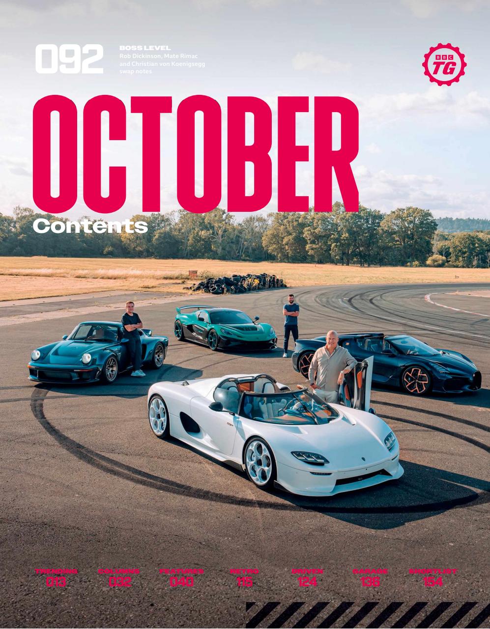 BBC Top Gear Magazine Preview Pages