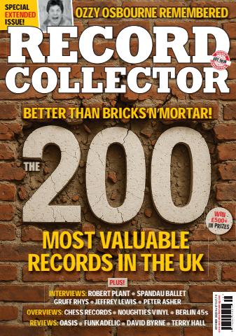 Record Collector issue Oct-25