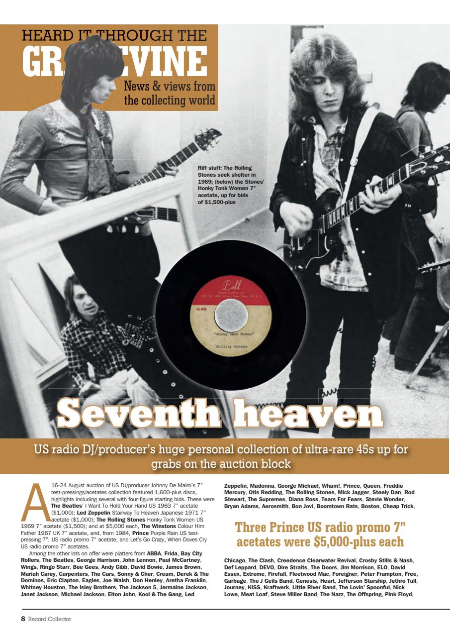 Record Collector Preview Pages